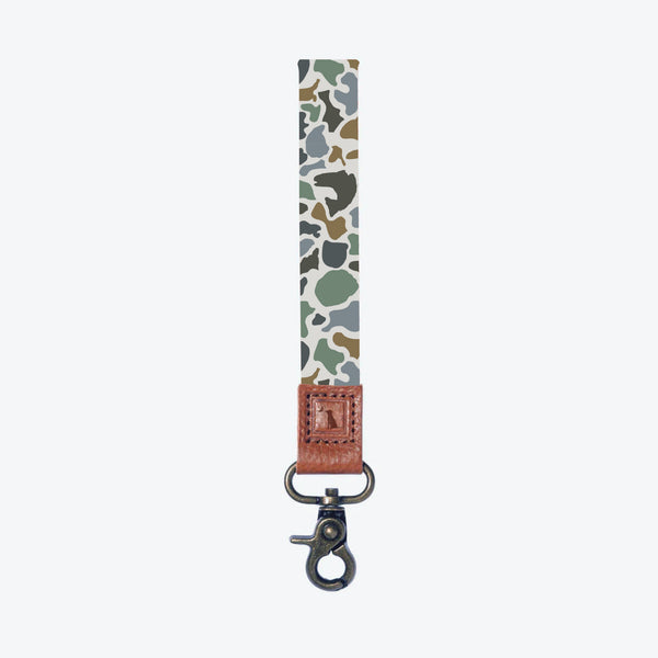Localflage Bluff Camo Wrist Lanyard by Local Boy Outfitters