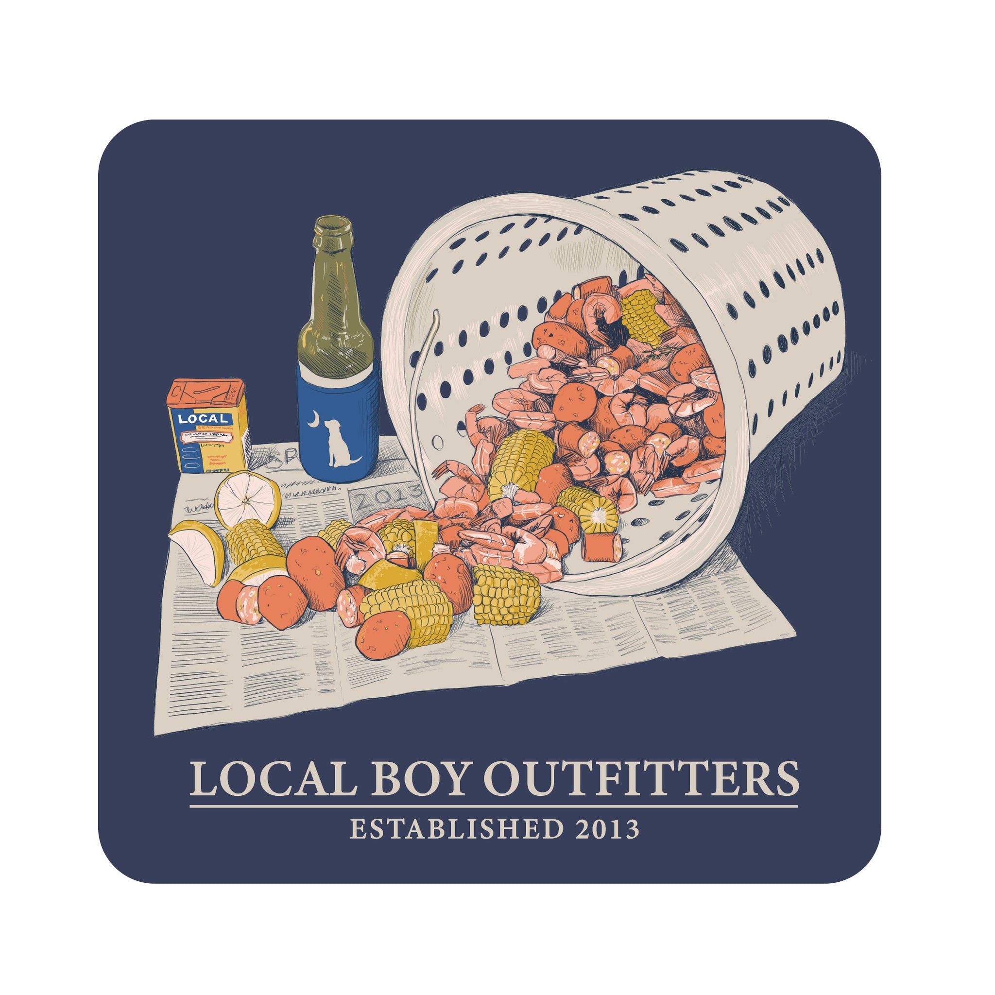 Lowcountry Broil Decal