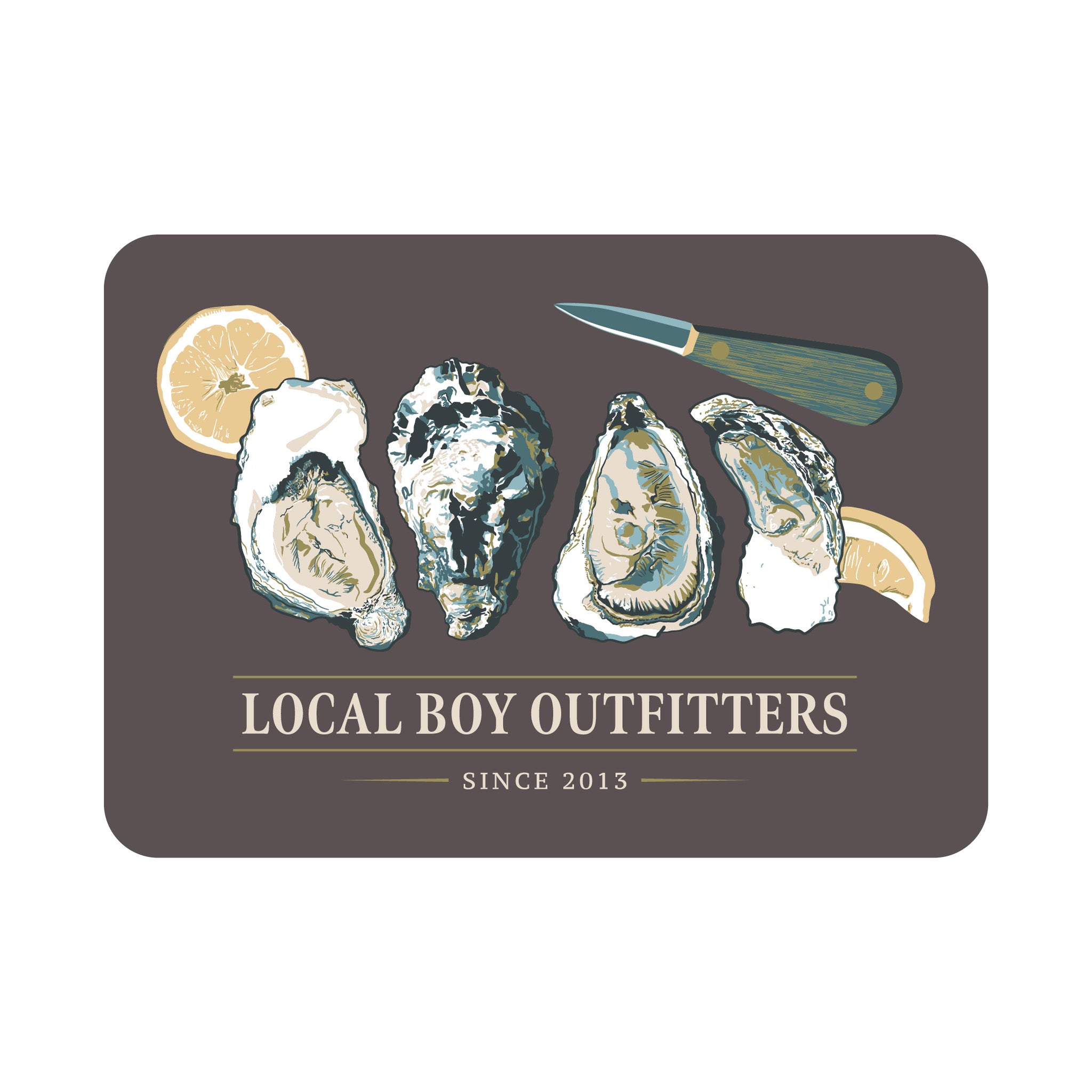 Oyster Shuckin' Decal