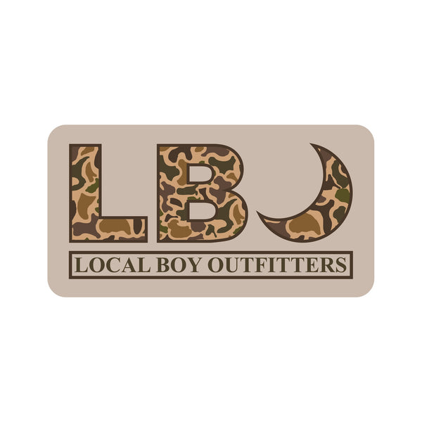 LBO Old School Camo Decal