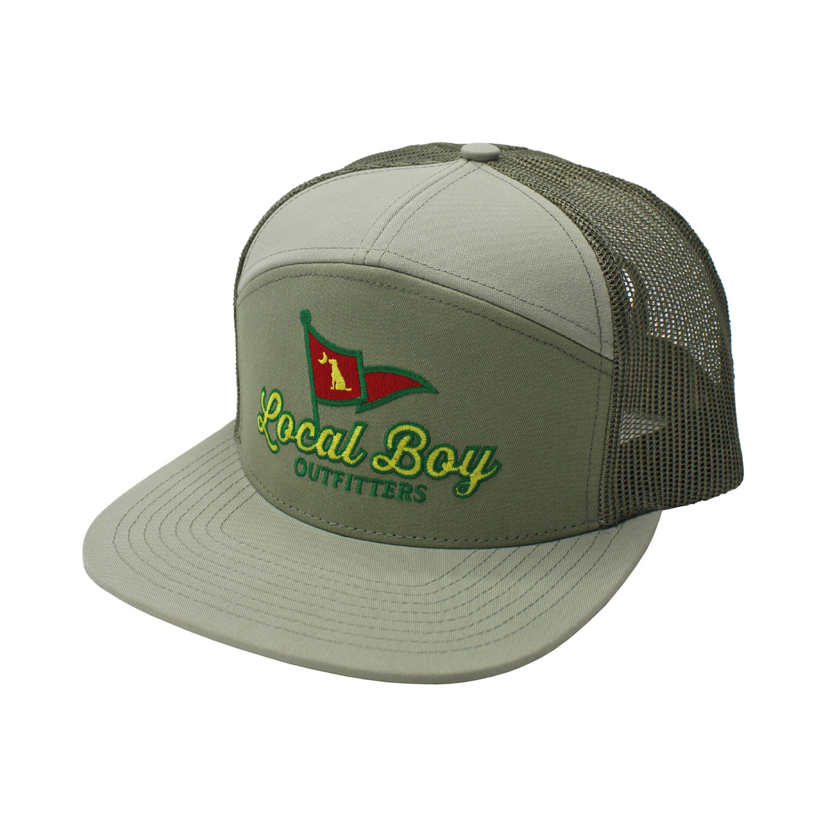 Front Pin 7 Panel Hat