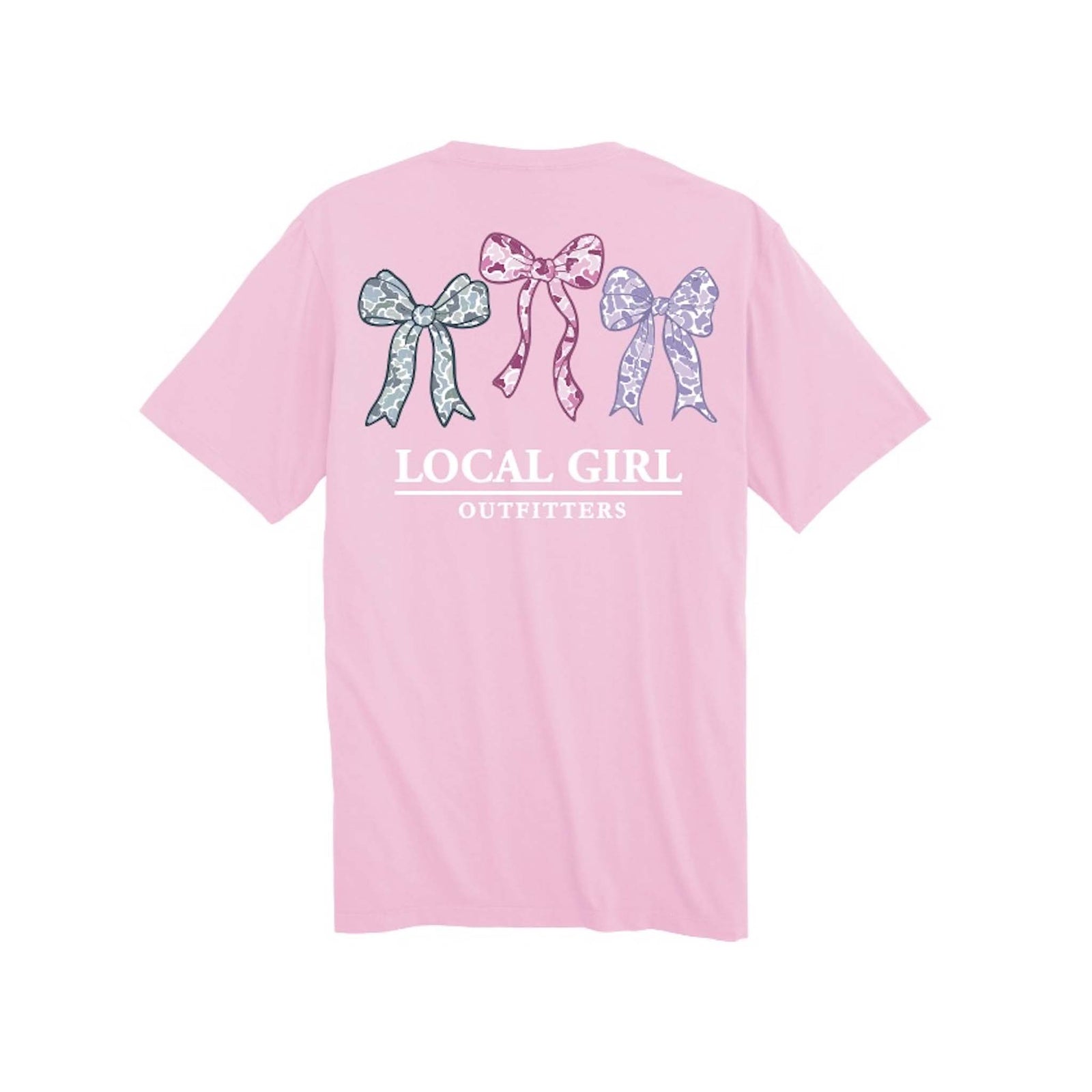 Youth Camo Bows Short Sleeve T-Shirt
