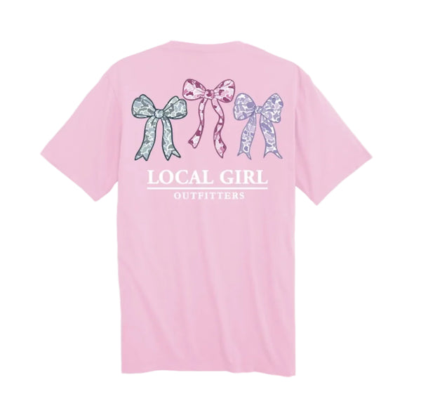 Youth Camo Bows Short Sleeve T-Shirt