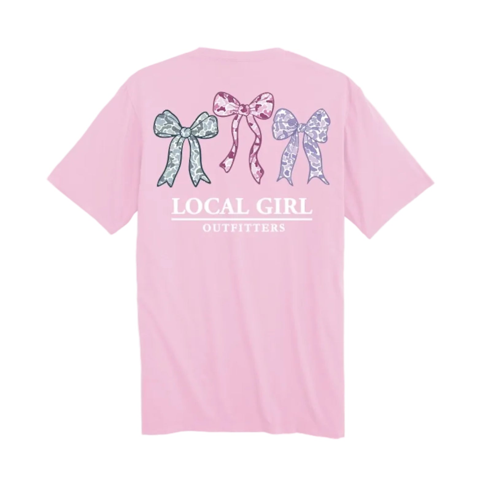 Youth Camo Bows Short Sleeve T-Shirt