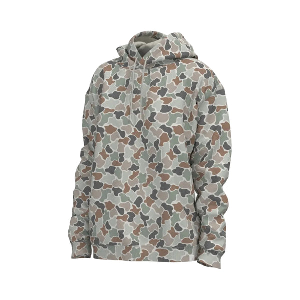 Youth Hilltop Hoodie in Forest Camo Flora