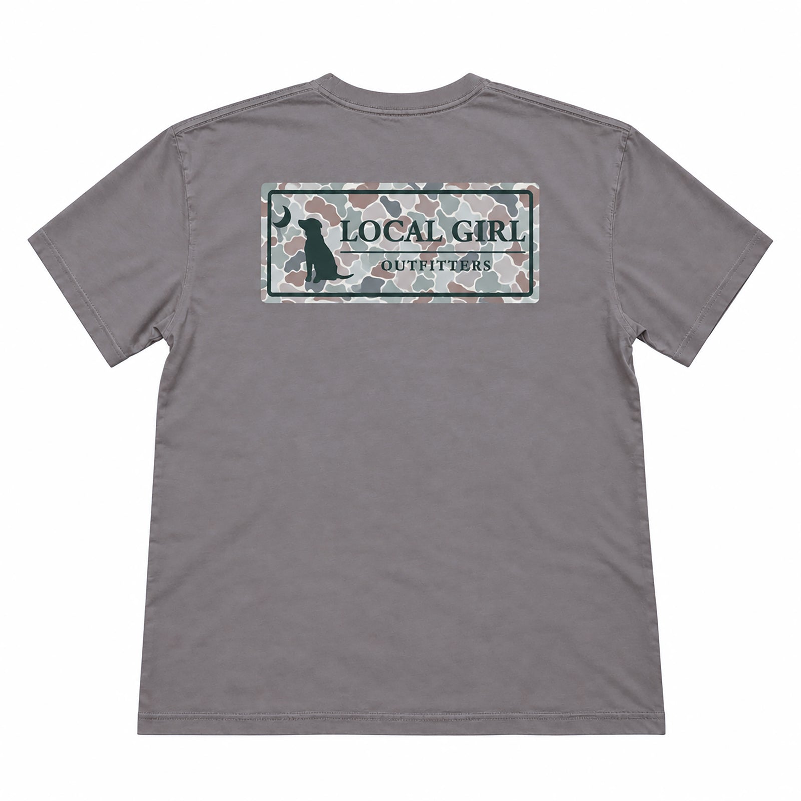 Forest Camo Flora Plate Short Sleeve T-Shirt