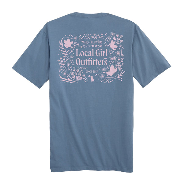 Marsh Flowers Short Sleeve T-Shirt