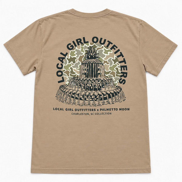 Pineapple Fountain Short Sleeve T-Shirt