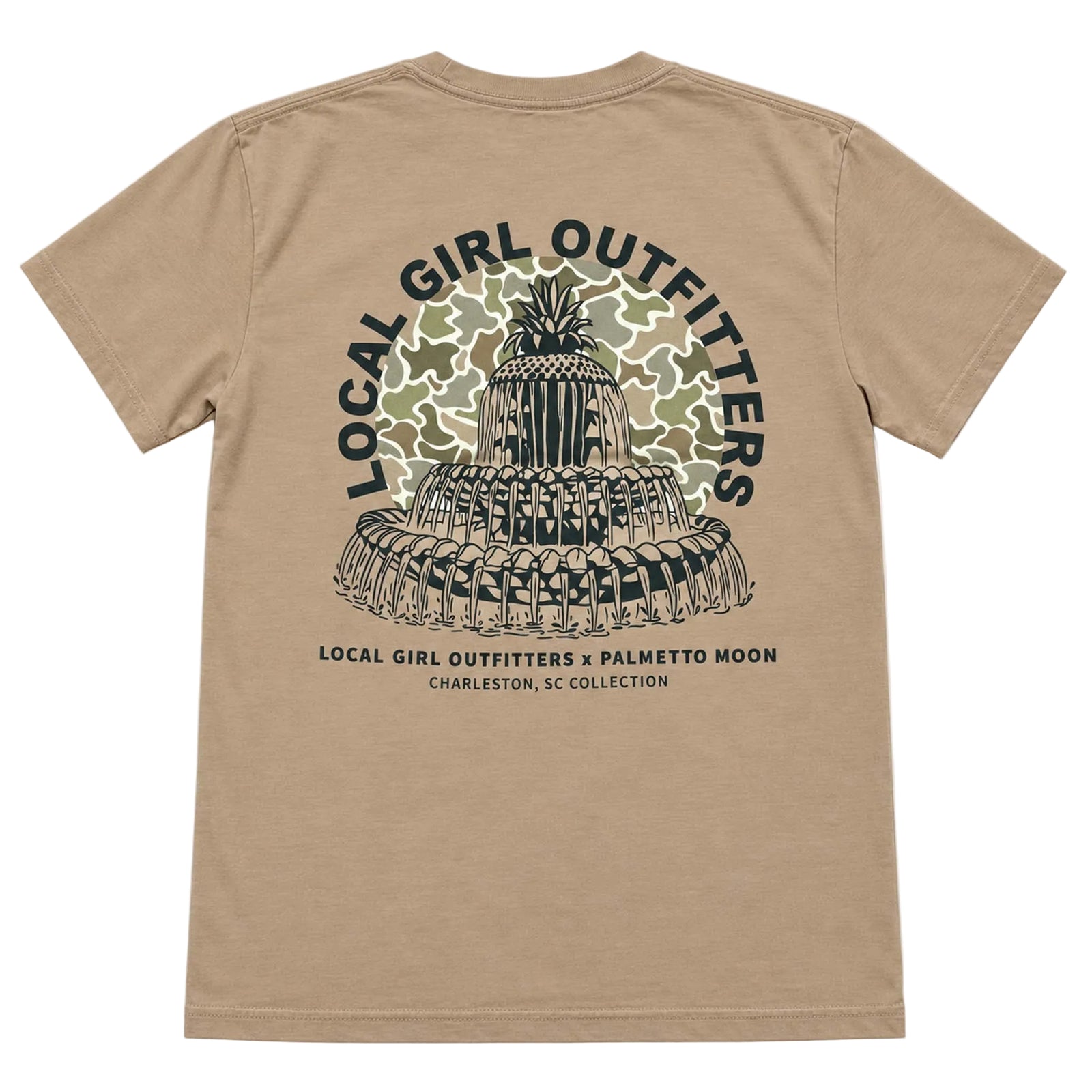 Pineapple Fountain Short Sleeve T-Shirt