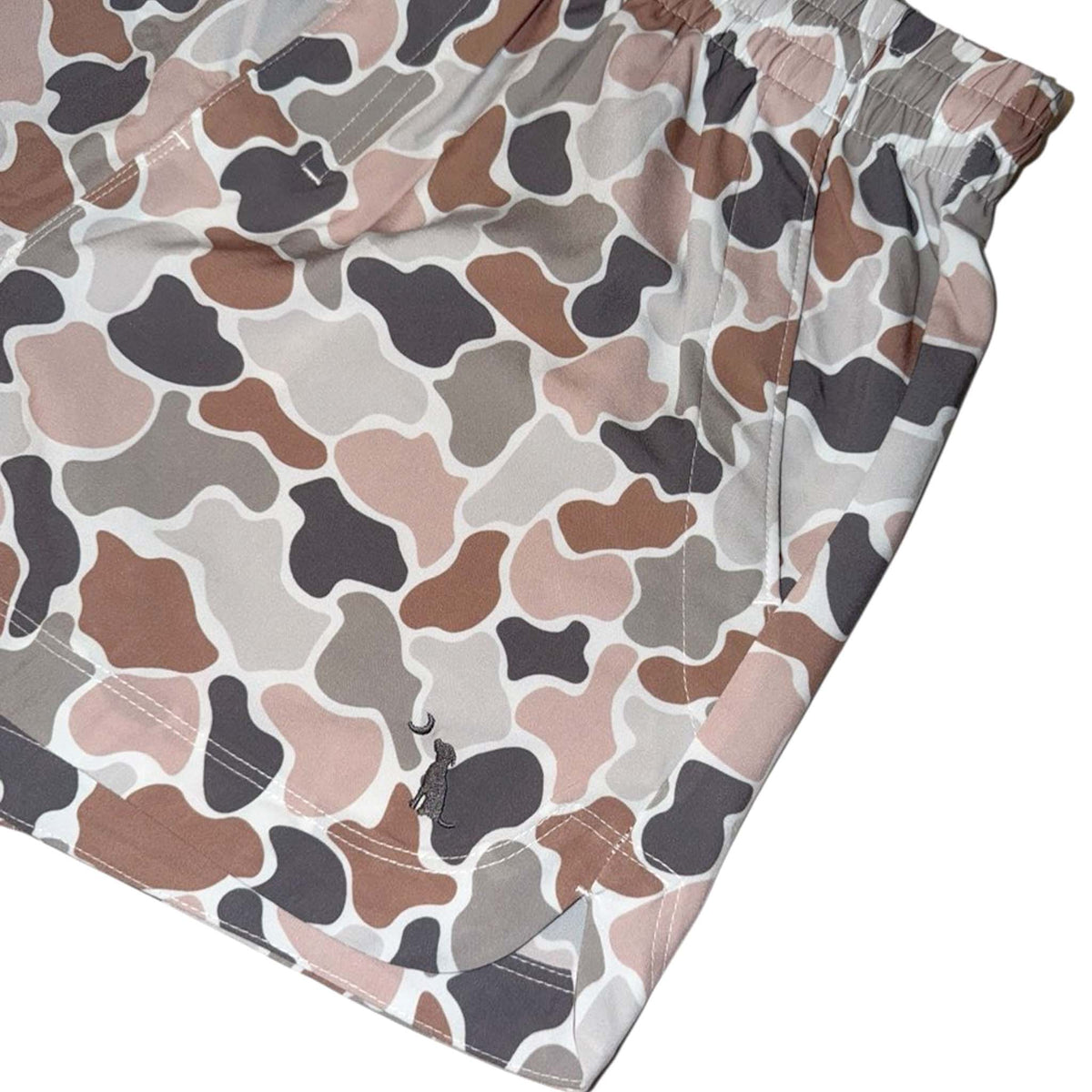 Local girl outfitters Women's Volley Shorts in Flora Forest Camo