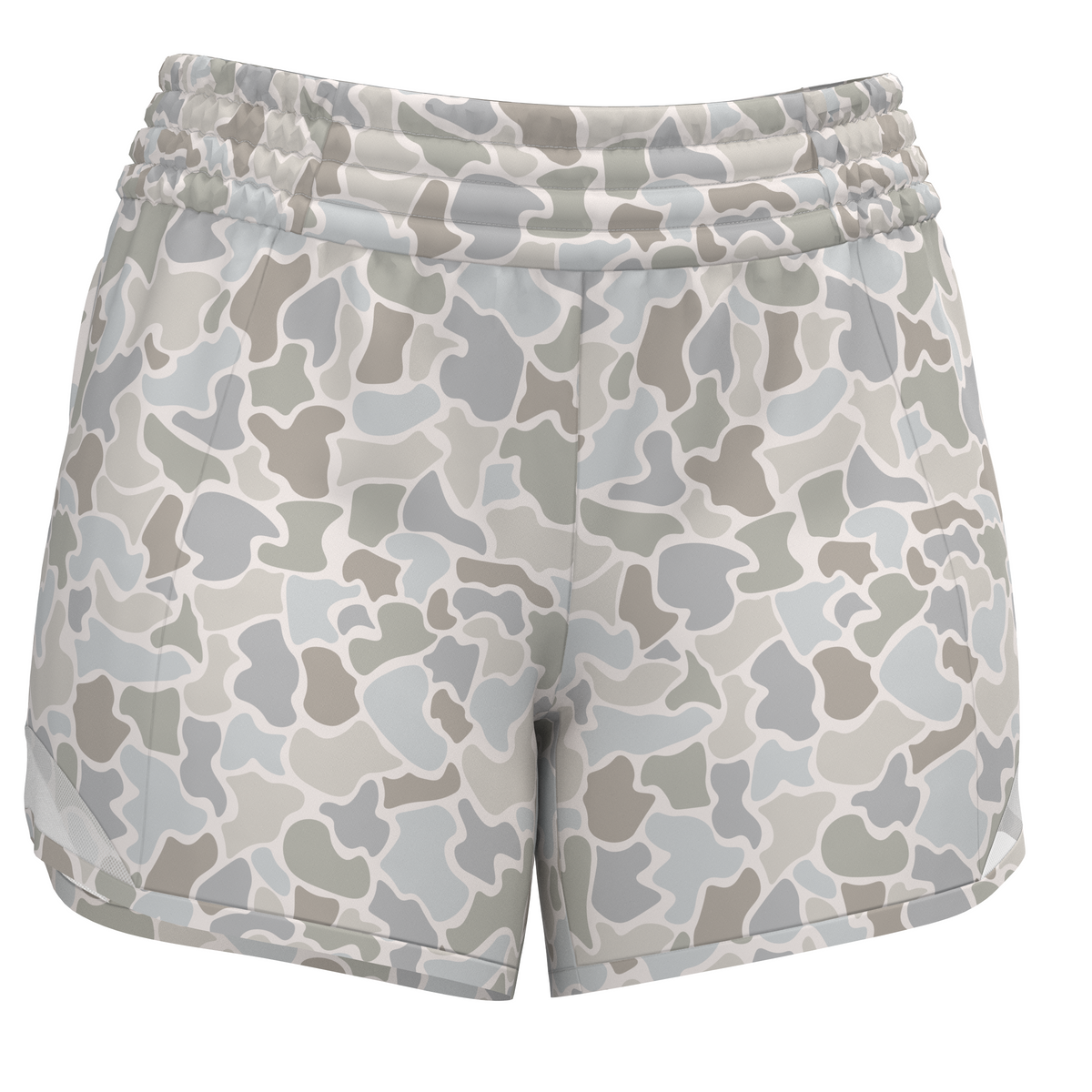 local girl outfitters Women's Vista Shorts in Forest Saltwater Camo