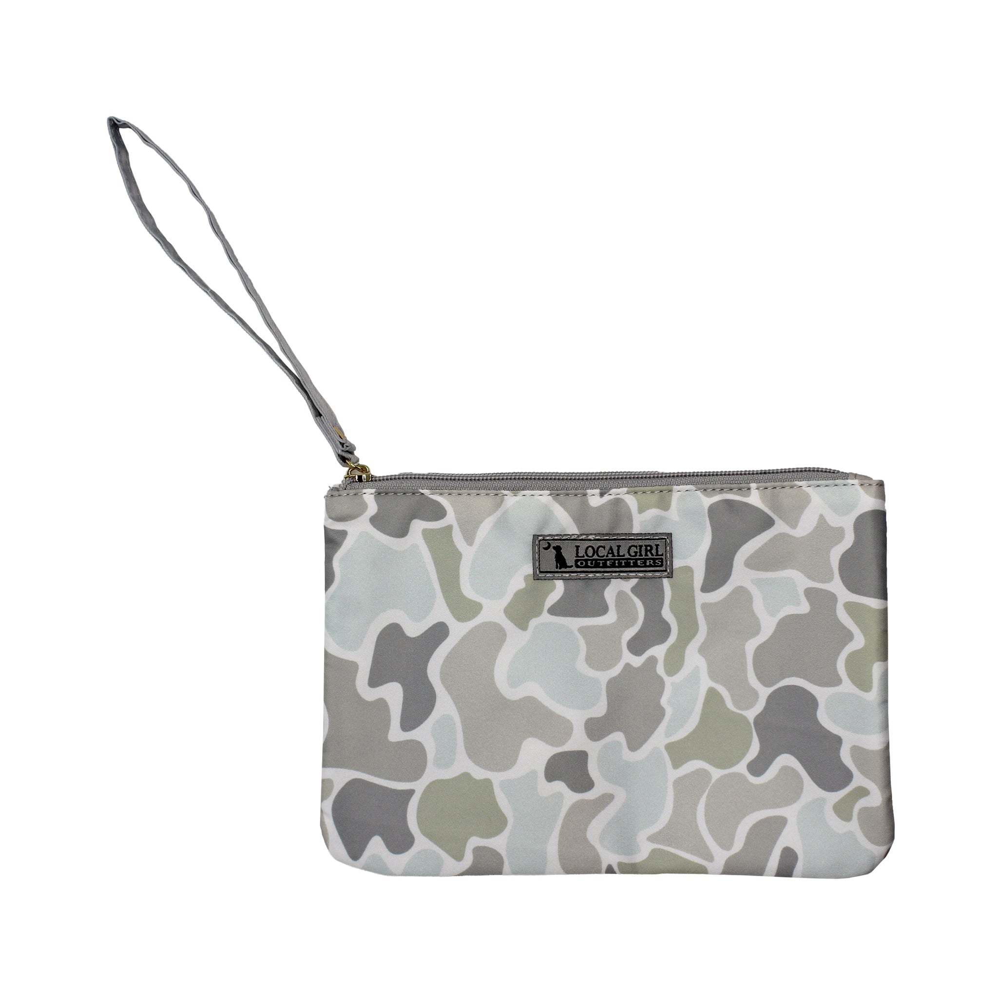Strap Wristlet in Saltwater Camo