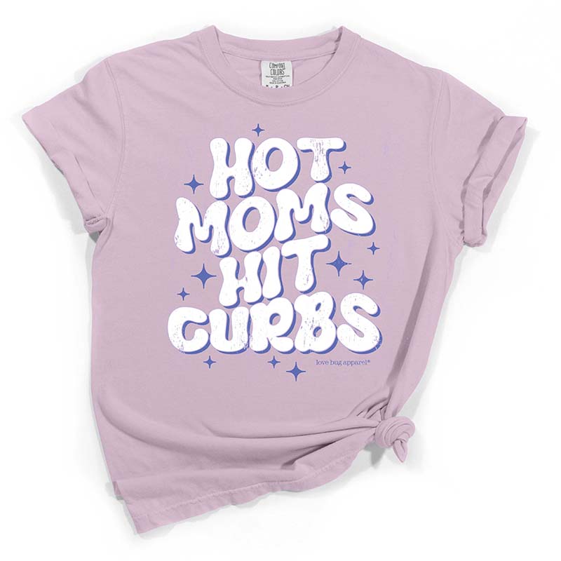 Hot Moms Hit Curbs Short Sleeve T-Shirt