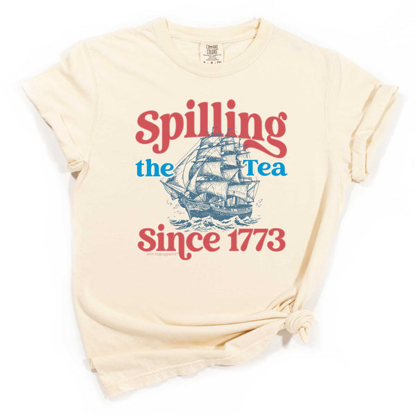 Spilling The Tea Short Sleeve T-Shirt