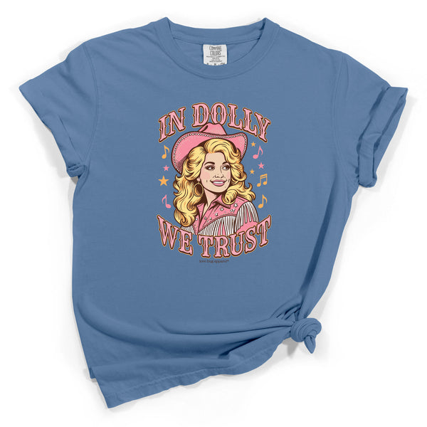 In Dolly We Trust Short Sleeve T-Shirt