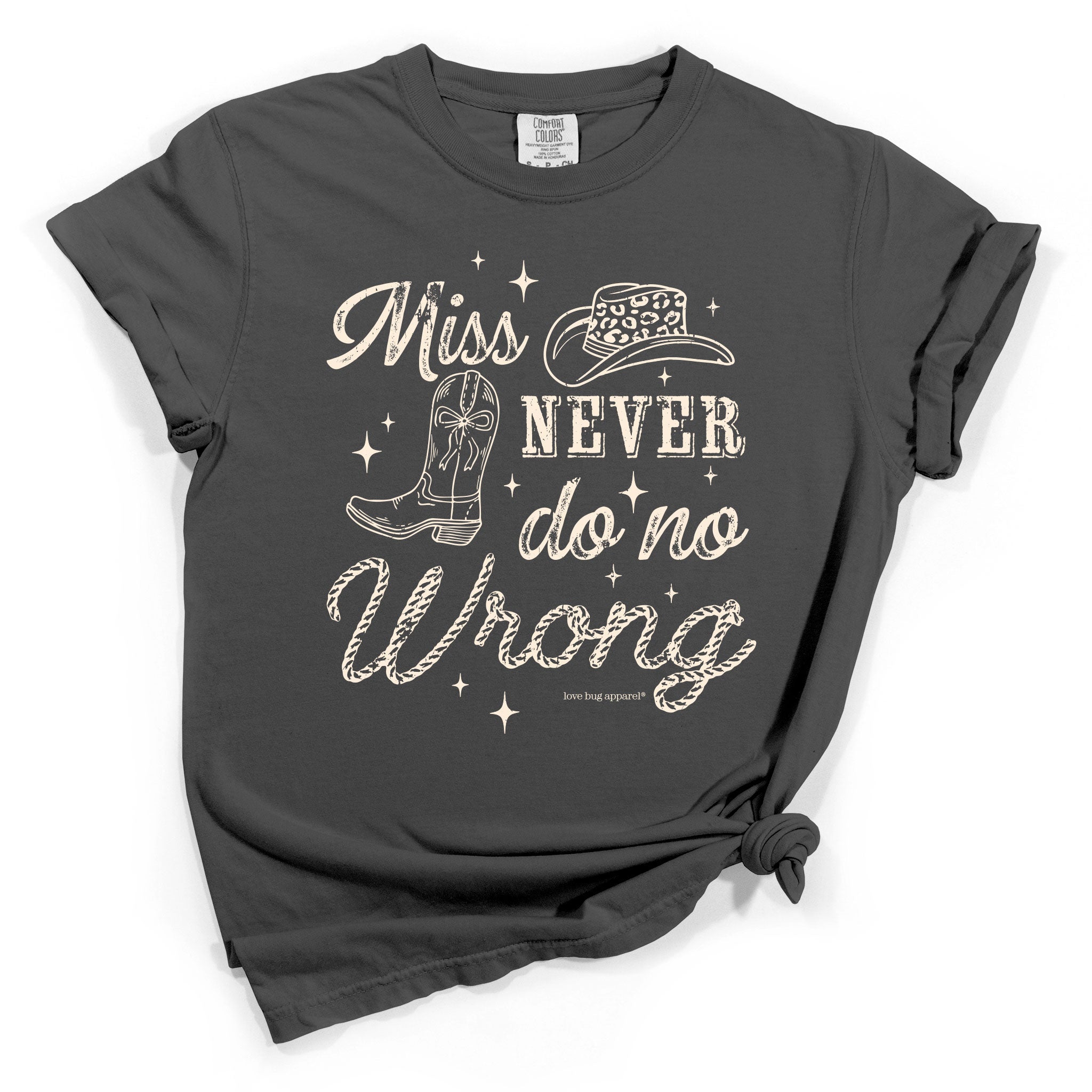 Miss Never Do No Wrong Short Sleeve T-Shirt