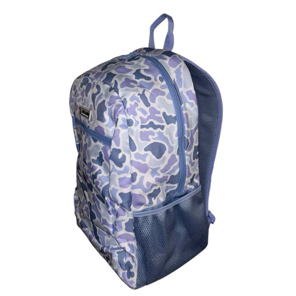 Local Girl Outfitters Printed Backpack in Hydrangea Camo
