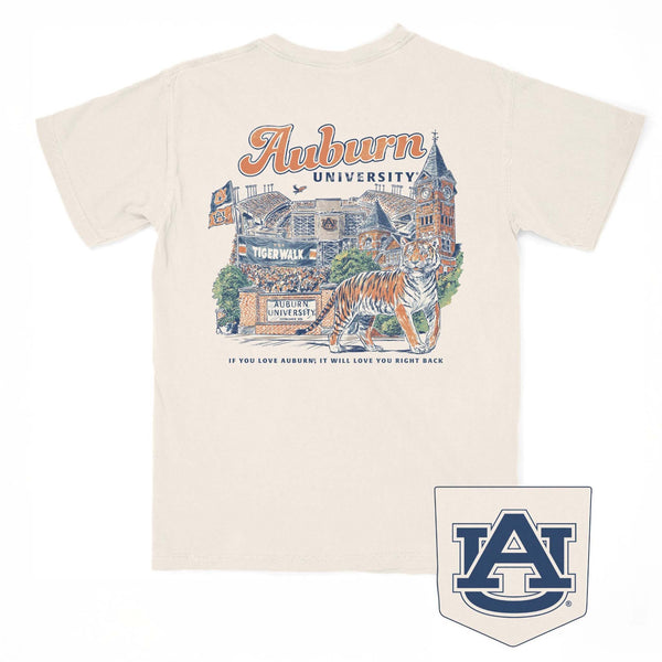 Auburn Tigers Campus Traditions Short Sleeve T-Shirt