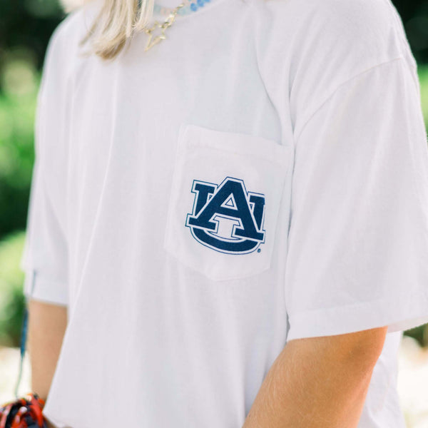 Auburn Tigers Jordan-Hare Blueprint Short Sleeve T-Shirt