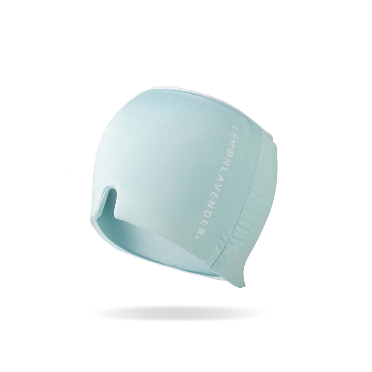 Light blue migraine cap with 'Lifeguard' branding on a white background