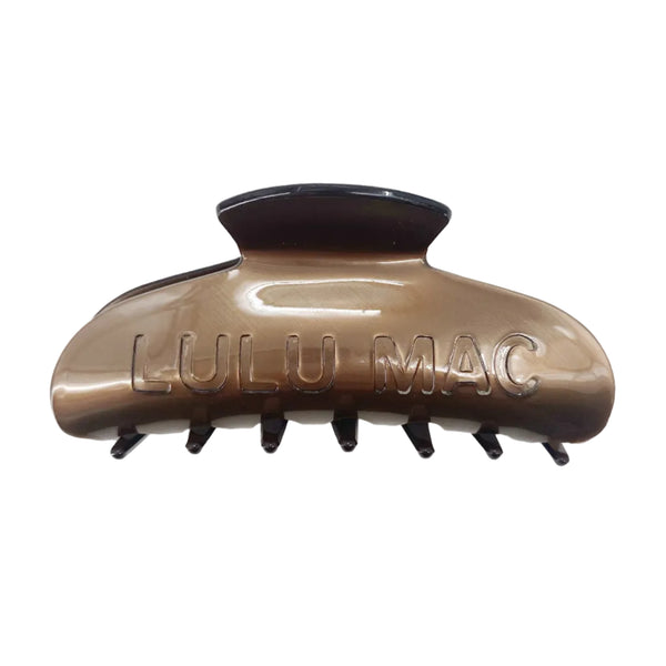 Lulu Mac Claw Clip in Brown