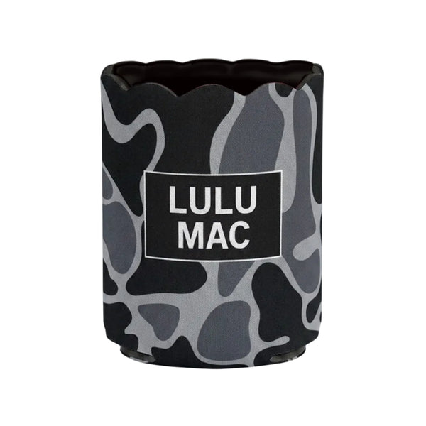 Lulu Mac Black Camo Can Cooler