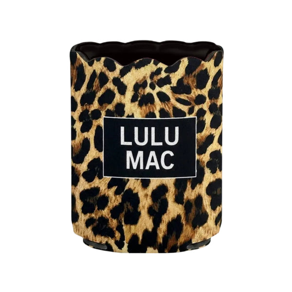 Lulu Mac Leopard Can Cooler