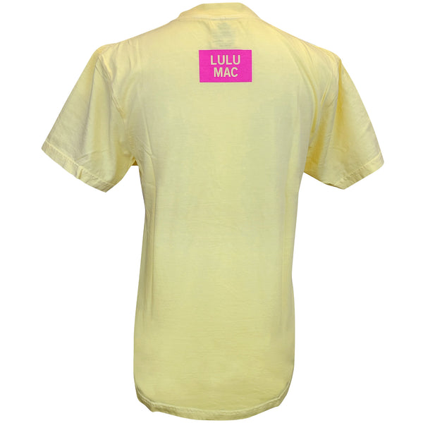Lulu Mac Stripe Fill Short Sleeve T-Shirt in Butter