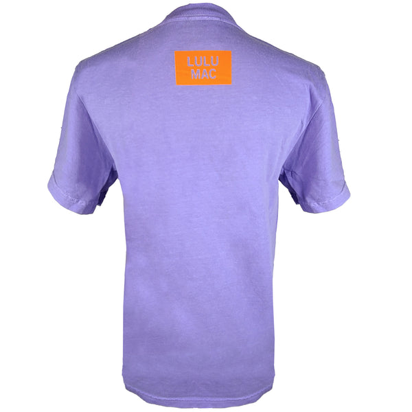 Lulu Mac Clemson Tiger Striped Short Sleeve T-Shirt
