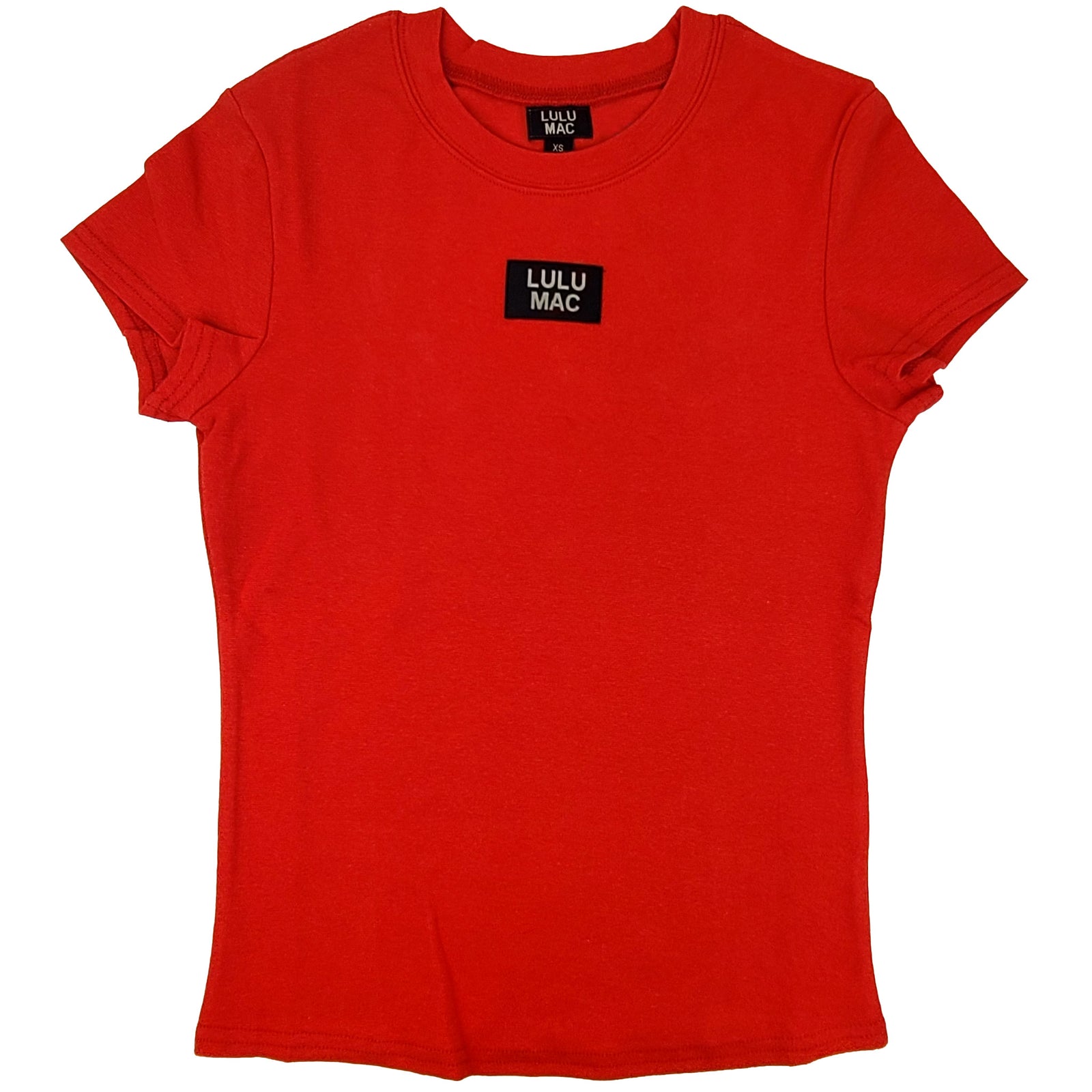 Lulu Mac Baby Tee in Red