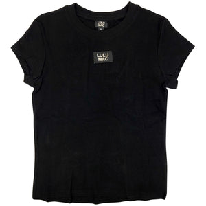 Lulu Mac Baby Tee in Black