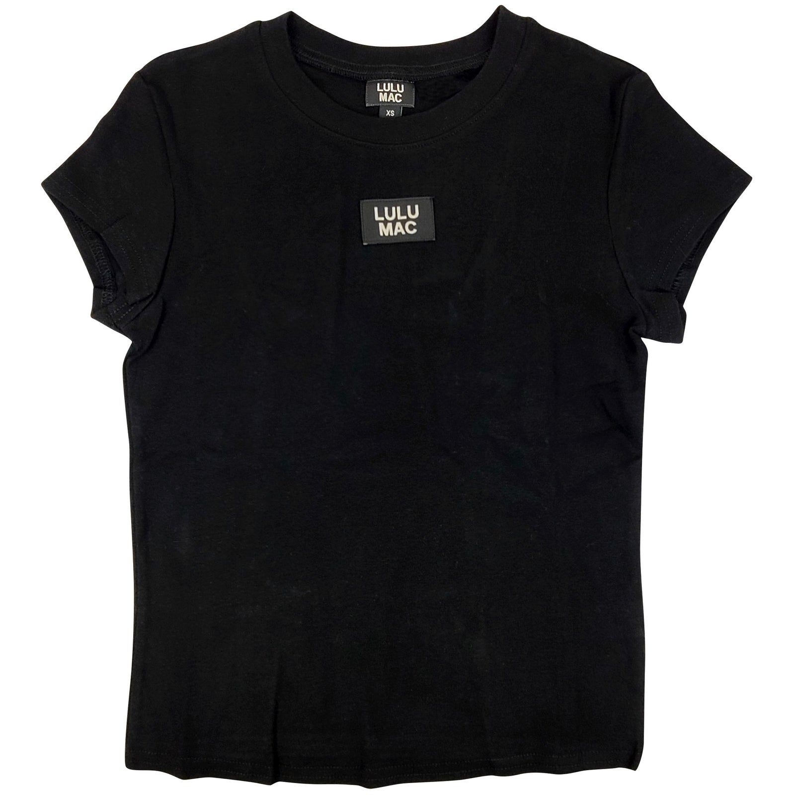 Lulu Mac Baby Tee in Black