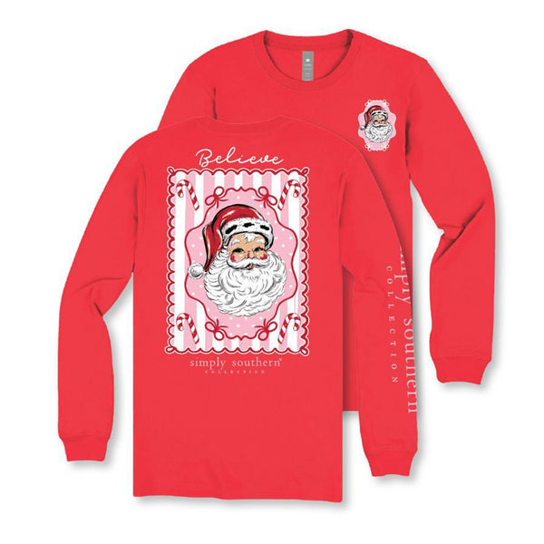 Believe Santa Long Sleeve T-Shirt