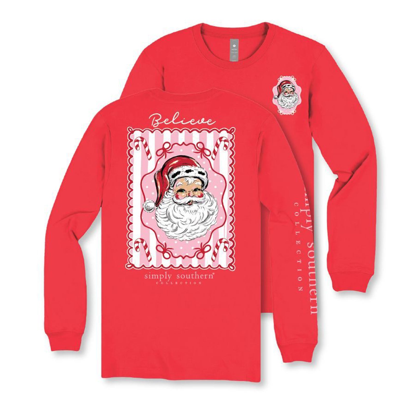 Believe Santa Long Sleeve T-Shirt