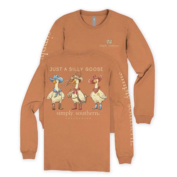 Just A Silly Goose Long Sleeve T-Shirt