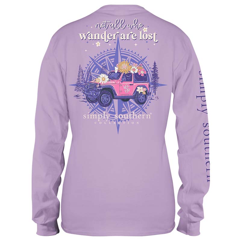 Not All Who Wander Are Lost Long Sleeve T-Shirt