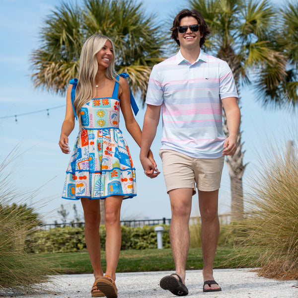 Sankaty Polo In Harborview Stripe