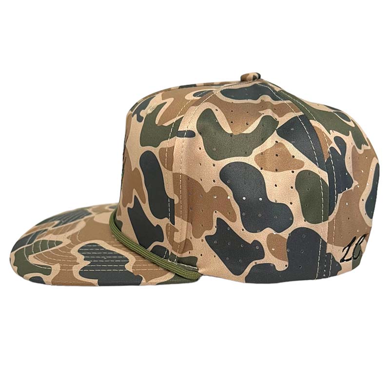 Lowcountry Comfort Lab Duck Performance Hat in Old School Camo