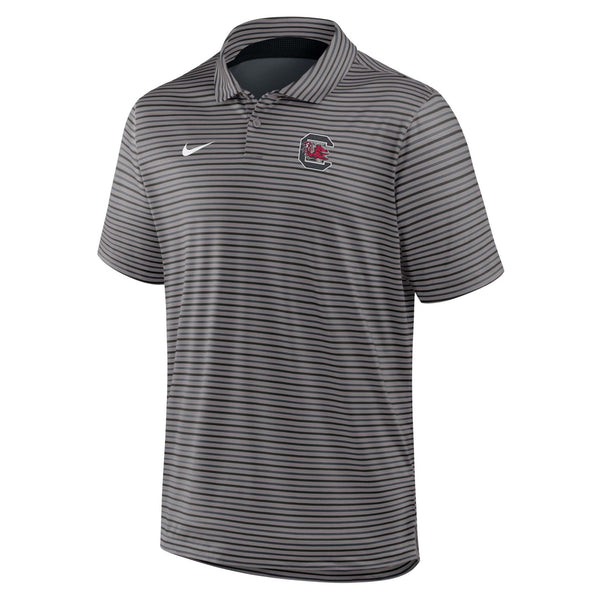 South Carolina Gamecocks Dri-Fit Tour Striped Polo