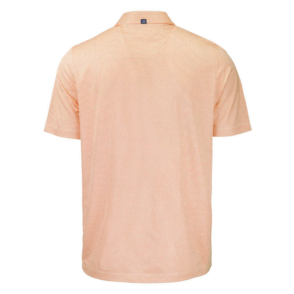 Auburn Tigers Pike Symmetry Print Short Sleeve Polo