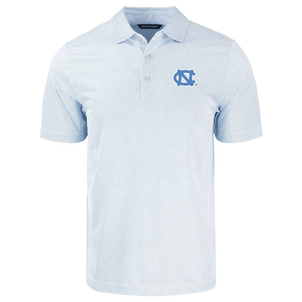 North Carolina Tar Heels Pike Symmetry Print Short Sleeve Polo