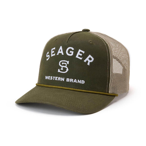 Western Brand Waxed Trucker Hat