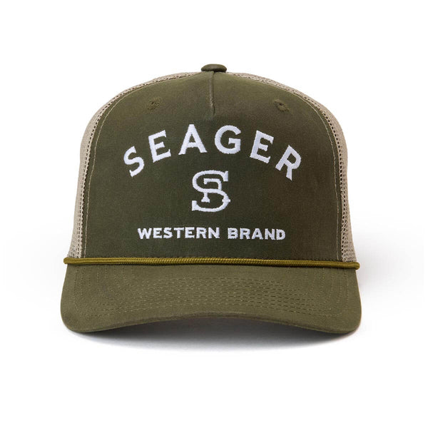Western Brand Waxed Trucker Hat