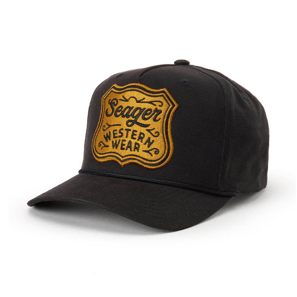 Western Wear Badge Snapback Hat
