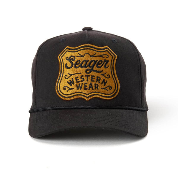Western Wear Badge Snapback Hat