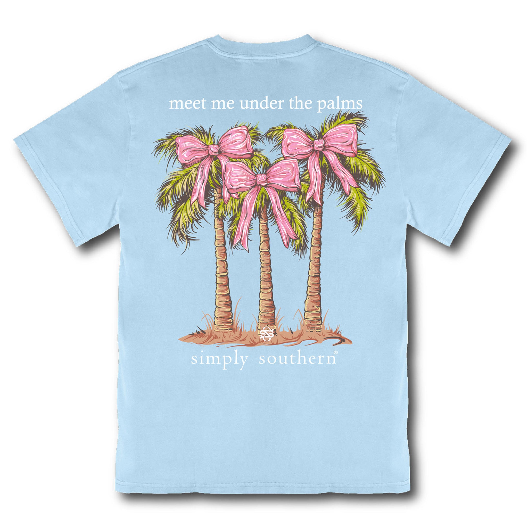 Simply Southern Palm Bows Short Sleeve T-Shirt | Palmetto Moon