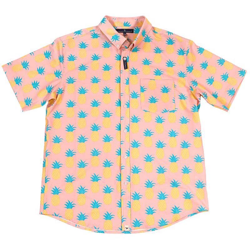men&#39;s pineapple shirt