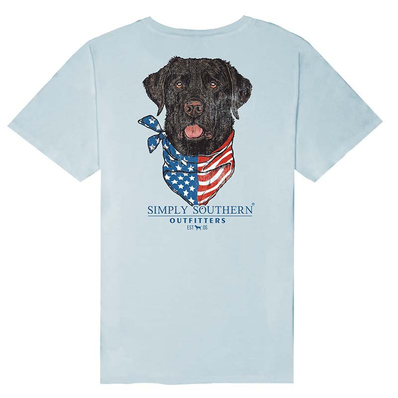 men's dog usa t shirt