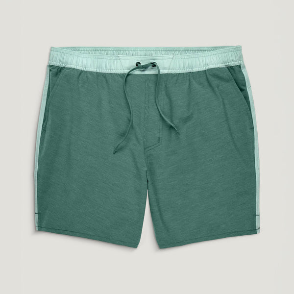 Palmera Swim Trunks in Seapine