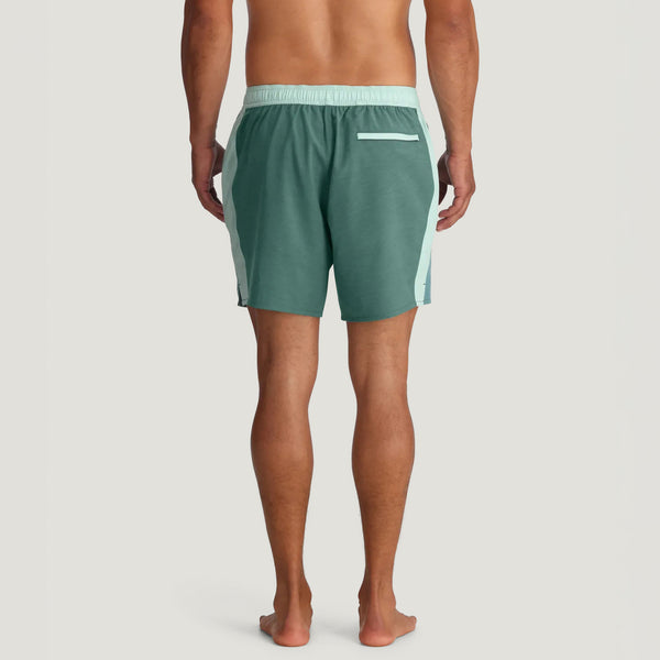 Palmera Swim Trunks in Seapine